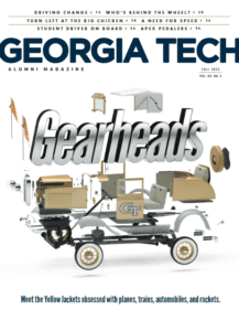 Georgia Tech Alumni Magazine cover, Fall 2023